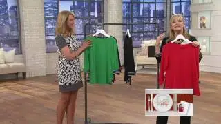 Susan Graver Weekend Stretch Cotton Modal Pullover on QVC