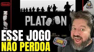 Platoon (1988) &ndash; O Shooter de Guerra INSANO do NES | At&eacute; o Game Over