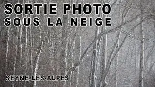 Sortie Photo sous la neige. (Environs de Seyne) | Photographie de Paysage
