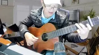 𝐂𝐀𝐍'𝐓 𝐇𝐄𝐋𝐏 𝐅𝐀𝐋𝐋𝐈𝐍𝐆 𝐈𝐍 𝐋𝐎𝐕𝐄 𝐖𝐈𝐓𝐇 𝐘𝐎𝐔 anh Richard Le (Mỹ)  _ Lớp #guitar_online | Nguyễn Xuân Tùng