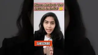 is Narco Analysis Test LEGAL in India?? know more about #shraddhamurdercase #legal_awareness #law