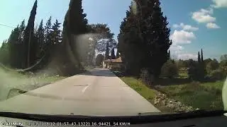 DRIVE #116: Sućuraj-Gdinj-Jelsa (Hvar) (Croatia) (timelapse 4x) *Read Description*