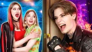 My Parents Got Divorced! Soft Girl vs Rock Girl | Bad Dad vs Good Mom