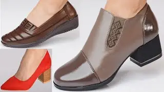 2023 LATEST NEW GENUINE LEATHER SHOES DESIGNS FOR WOMEN LATEST EYE CATCHING FOOTWEAR COLLECTION