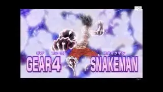 Luffy Gear 4th Snake Man Transformation - One Piece 870