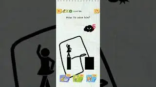 #Draw 2 Save:Stick Man Puzzles  Level 86 Answer very easy tips#