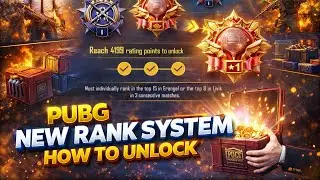 NEW PUBG Rank System is HERE! 🚨 (How to Unlock Ace Fast)