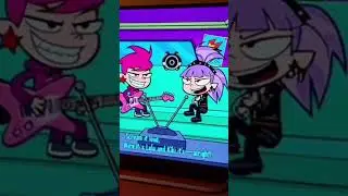 Hi Hi Puffy Amiyumi With Tv Is On fire