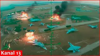 5 airfields, 15 fighters and helicopters - a $1 billion blow to the enemy from the Ukrainian 