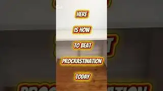 The 5-Minute Rule That Destroys Procrastination.#shorts #procrastination #productivity #5minuterule