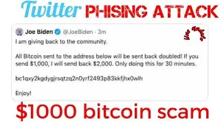 Twitter asks for $1000 donation from users || #twitter #scam #hacking || TechnoBroSA