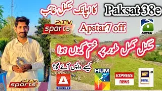 Paksat 38e no signal problem |  Apstar 7 76.5e no signal problem. |  Sun outage issue 😔
