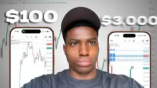 I Tried Flipping $100 Trading Account in Only 48hrs!.........