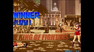 King Of Fighters 2001 Story Mode Super Heroine Team
