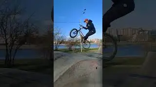 Первый double barspin  от Лёвы #bikelife #irkutsk #fbt