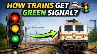 How Trains Stop & Move Using Signals