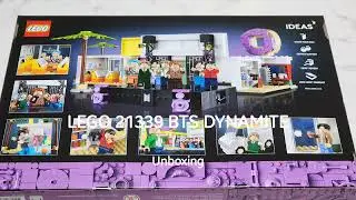 Lego Idea 21339 BTS Dynamite Unboxing #레고 #lego #21339 #unboxing