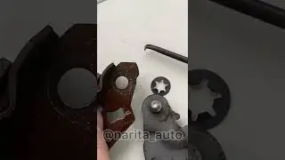 Remove the push nut cleanly. #mechanic #brakeservice #ナリタオート