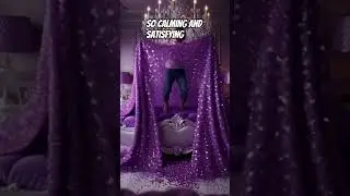 ✨💤 AI ASMR Glitter Bed &mdash; Sparkling, Shimmering & Hypnotically Satisfying #shorts #asmr