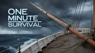 Thunder Storm | AI-Generated Short Film | A Sailor&rsquo;s Survival in 1 Minute
