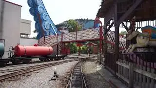 Blackpool Pleasure Beach Train Ride (POV 50FPS)