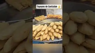 Tlayoyos de Cuetzalan una delicia 😋 #m&eacute;xico