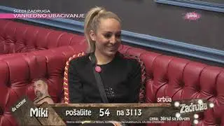 Zadruga 2 - Milanov intervju sa Lunom o vezi sa Markom i planiranju porodice sa njim - 23.03.2019.