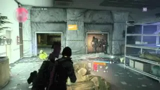 The Division - NPC troll walks through door