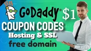 godaddy coupon - godaddy promo code 2020 🤑 $1 hosting 🤑 free domain
