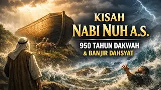 Kisah Nabi Nuh A.S. Lengkap | 950 Tahun Dakwah, Bahtera Raksasa & Banjir Dahsyat