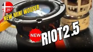 New Mini Woofers Coming Soon!  RIOT2.5 !!! Check this out!