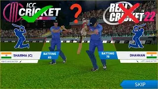 ICC Cricket Mobile - Can Real Cricket 22 face new Competitor ? First Gameplay Review