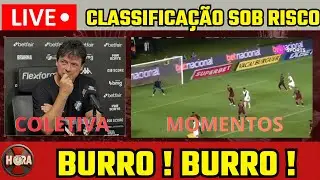 PLANTÃO, AO VIVO! DINIZ CHAMADO DE BURRO! COLETIVA E MELHORES MOMENTOS. MADUREIRA 0 X 0 VASCO