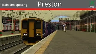 Trains at Preston, WCML - 31/1/21
