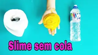 Como fazer slime de detergente |sem cola | sem amido de milho | sem ovo | sem &aacute;gua boricada |
