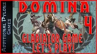 ⚔🛡 Domina Game Let's Play Part 4 - Gladiator Simulation Game - Domina Let's Play (Gladiator Game) ⚔