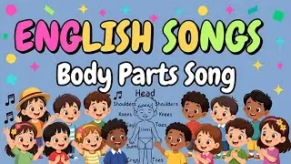 Let's Learn Our Body Parts! | V&uuml;cudumuzu Tanıyalım Şarkısı | Kids Educational Song-Eğitici Video