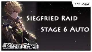 [King's Raid] Siegfried Raid Stage 6 Auto Play (Arch &times; Kibera)