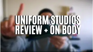 Uniform Studios Logo Tee & Hoodie Review + On Body