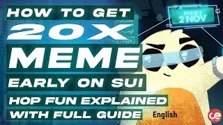 How to Get Sui Memes  🤡 Early on Hop Fun, Full Guide - English