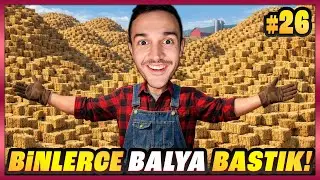 BİNLERCE BALYA 📦😱 | FS25 Mega #26