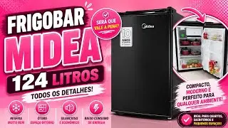 Frigobar M&iacute;dia 124 litros - Todos os Detalhes - Ser&aacute; que vale a pena? #menudacasa