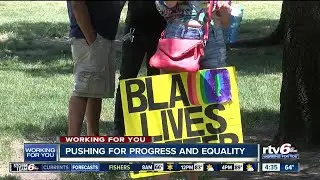 'Blaq Lives Matter' rally in Indianapolis focuses on the Black LGBTQ community