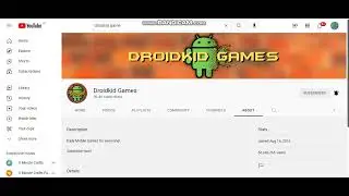 Subscribed Droidkid Games