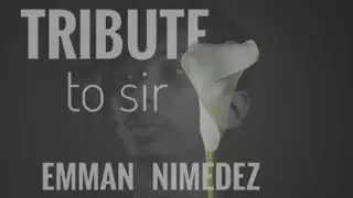 TRIBUTE to idol @EmmanNimedez | You are an Inspiration