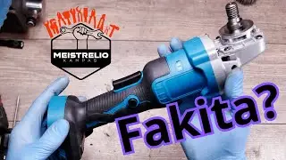 FAKE Makita angle grinder quick review 18V brushless grinder that works with Makita batterie