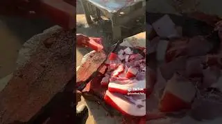 Pork Meat Cutting Skill #pork #pork lover #cuttingskill #foodie #cooking