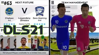 Dream League Soccer 2021⚽ Android Gameplay Walkthrough | Legendary Division #63