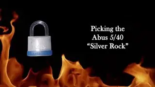 Lockpicking | The Abus 5/40 