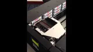 Robotic Arm is TAPE Library for database backup